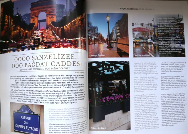 U magazin cadde şanzelize